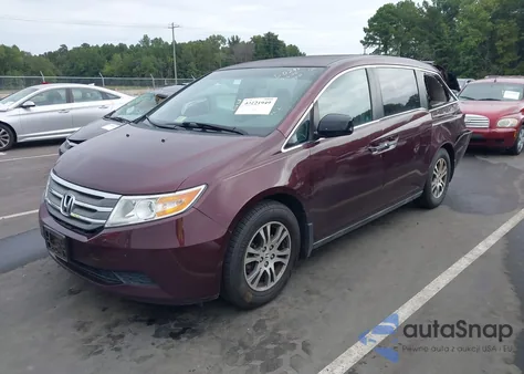 2012 Honda Odyssey Ex from USA, damaged, VIN 5FNRL5H40CB076472